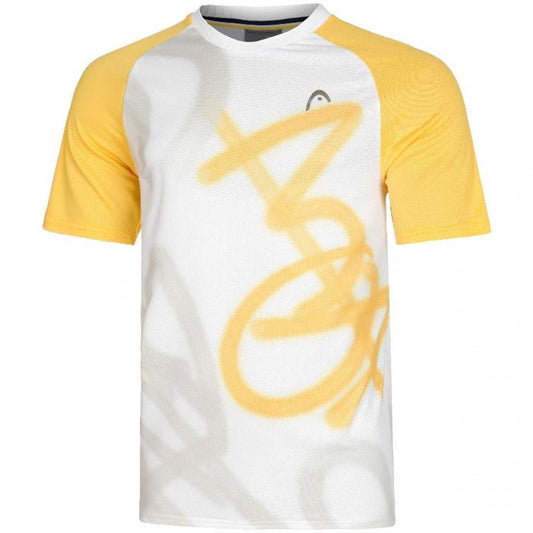 CAMISETA HEAD PERFORMANCE NEW YORK BLANCO BANANA