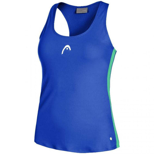 CAMISETA HEAD SPIRIT AZUL ROYAL MUJER