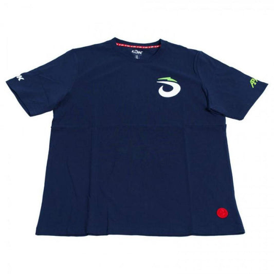 CAMISETA LOK A1 PADEL GLACIER AZUL MARINO MUJER