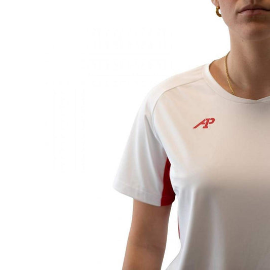 CAMISETA LOK A1 PADEL STANISH BLANCO MUJER