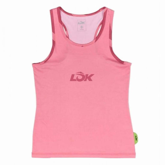 CAMISETA LOK EDGERAY ROJO ROSA MUJER
