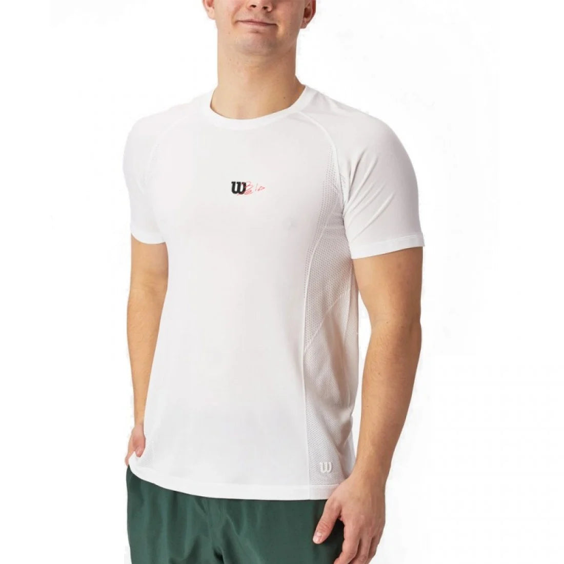 CAMISETA WILSON SEAMLESS CREW BLANCO