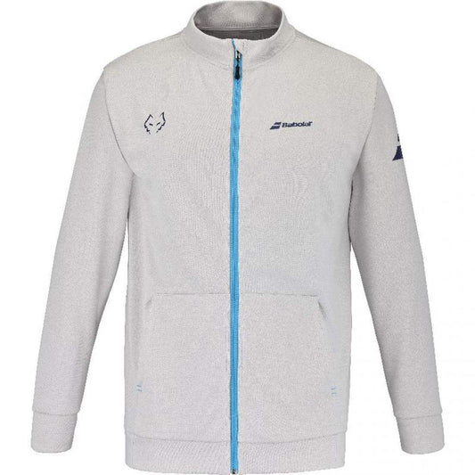 CHAQUETAL BABOLAT JUAN LEBRON GRIS VAPOR