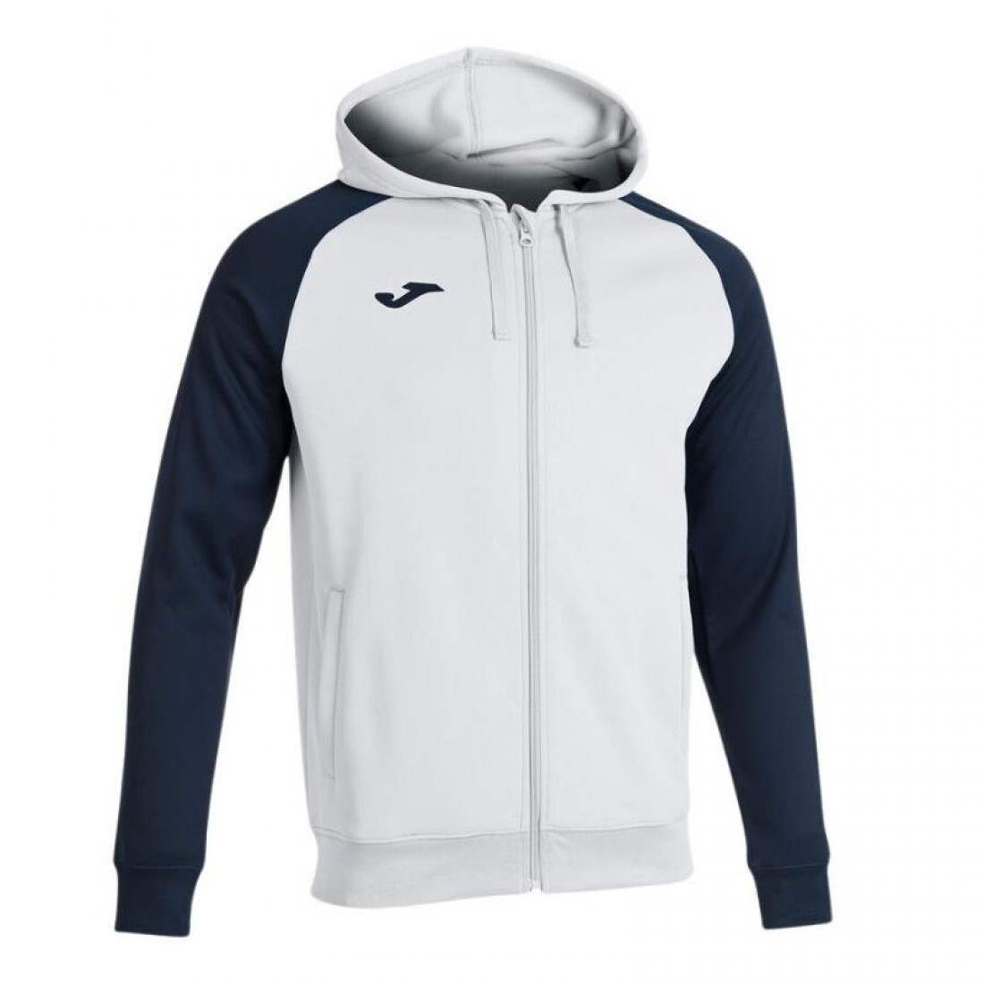 CHAQUETA JOMA ACADEMY IV BALNCO AZUL MARINO JUNIOR