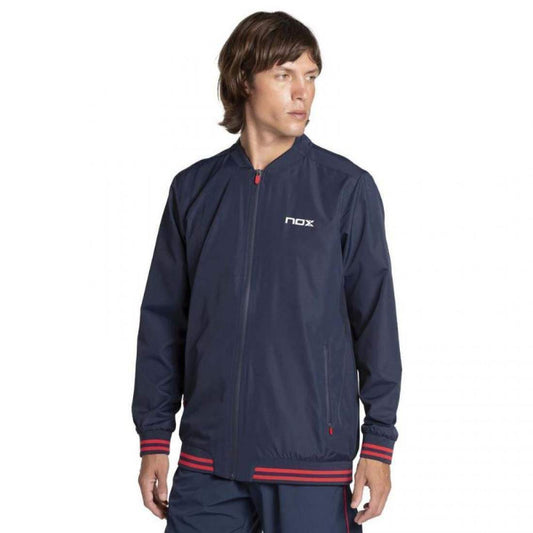CORTAVIENTO NOX PRO AZUL ROJO