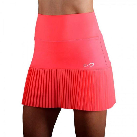 FALDA ENDLESS RIPLEY CORAL BRILLANTE
