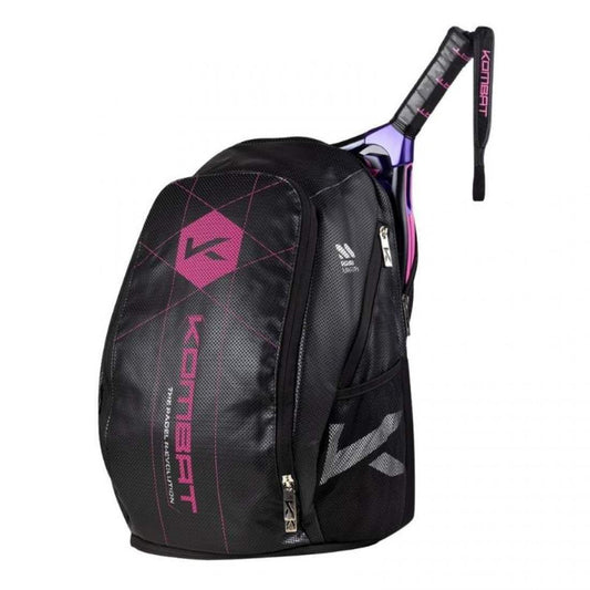 MOCHILA KOMBAT MANU MARTIN ARENAL NEGRO ROSA