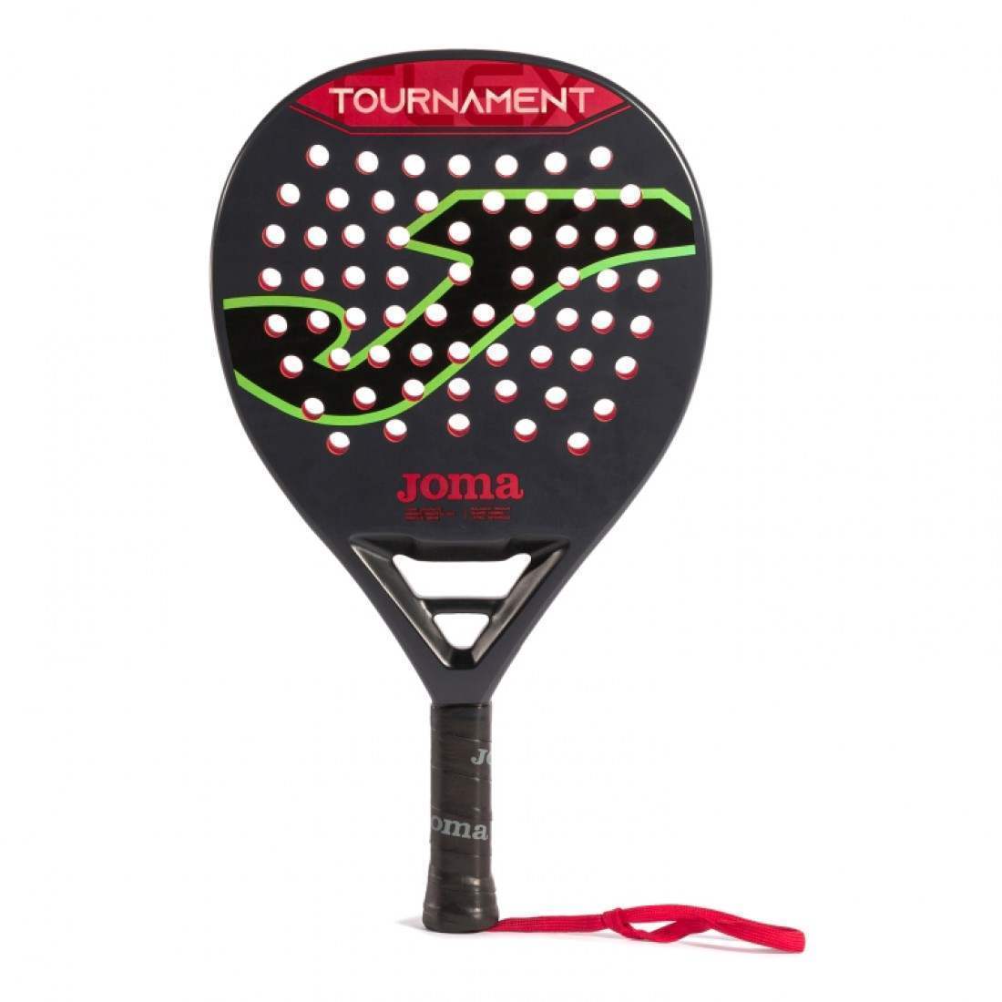 PALA JOMA TOURNAMENT FLEX NEGRO ROJO