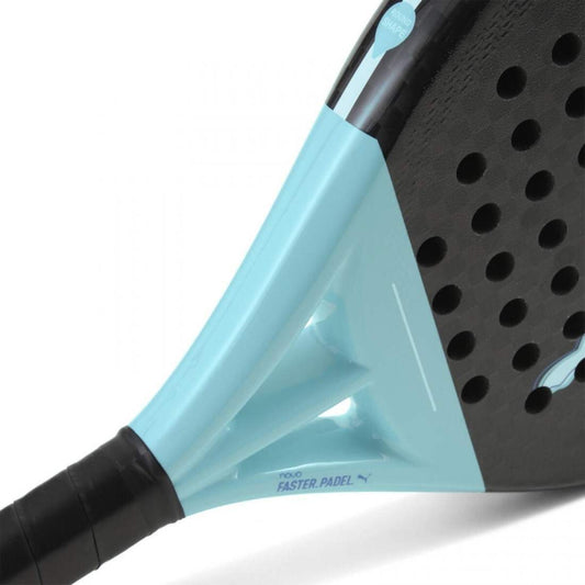 PALA PUMA NOVA ELITE CONTROL NEGRO AZUL TURQUESA