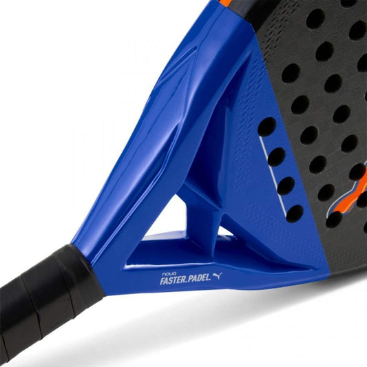 PALA PUMA NOVA ELITE HYBRID NEGRO AZUL TURQUESA
