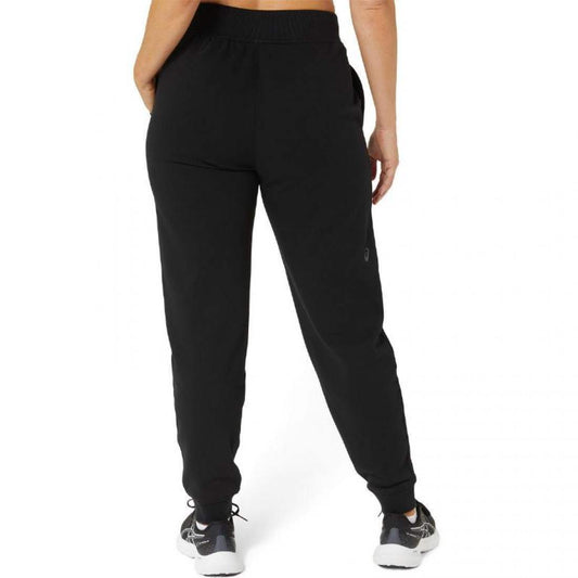 PANTALON ASICS LOGO NEGRO MUJER