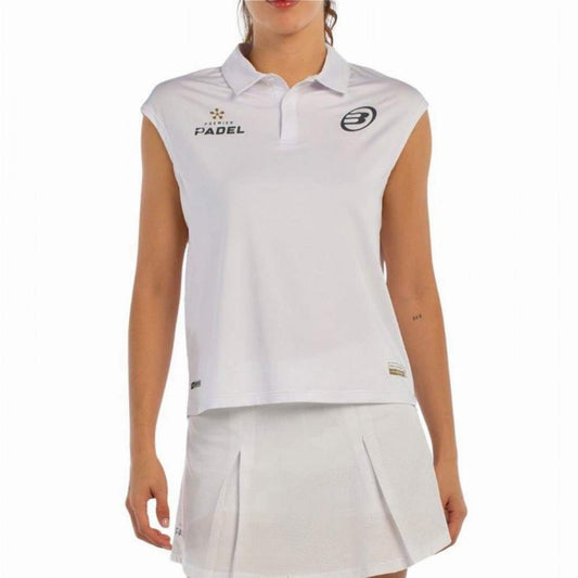 POLO BULLPADEL PREMIER PADEL ACIDO BLANCO