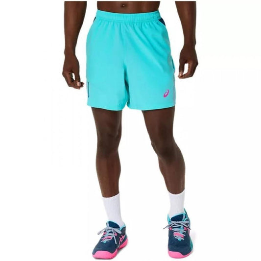 SHORT ASICS PADEL COURT 7IN AZUL AQUA