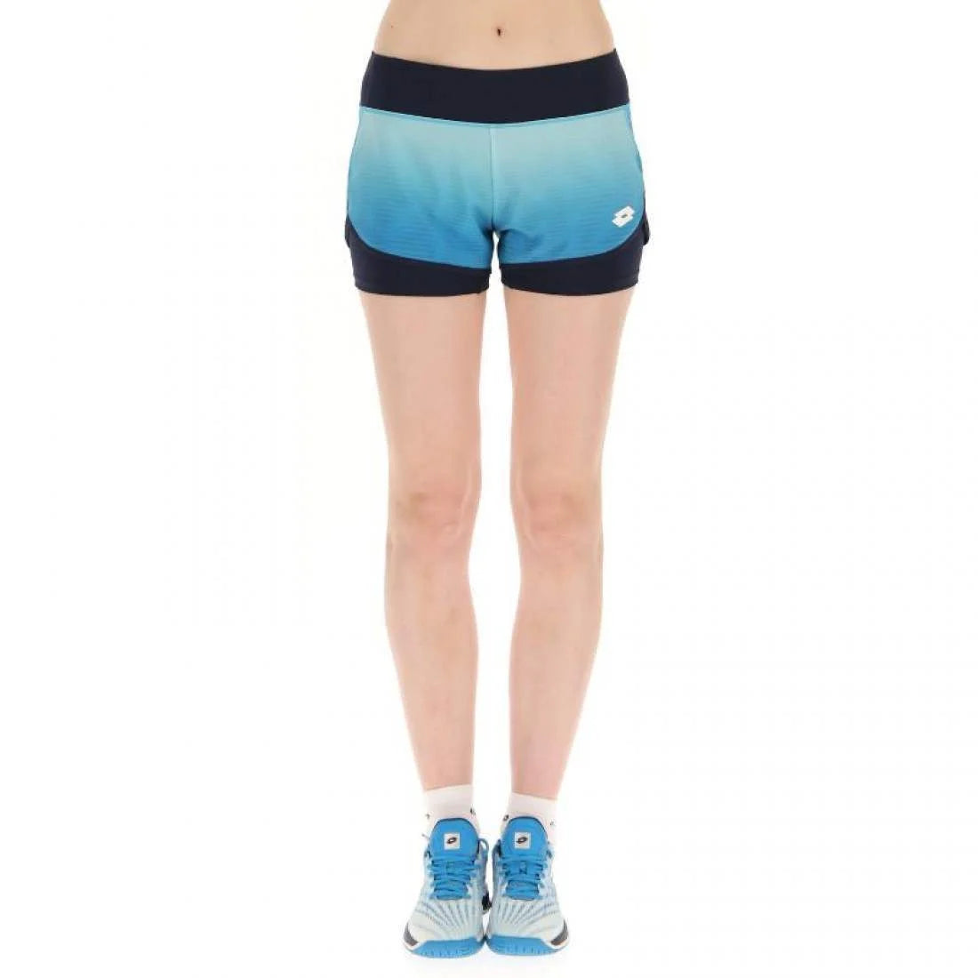 SHORT LOTTO TOP IV AZUL DEGRADADO MUJER