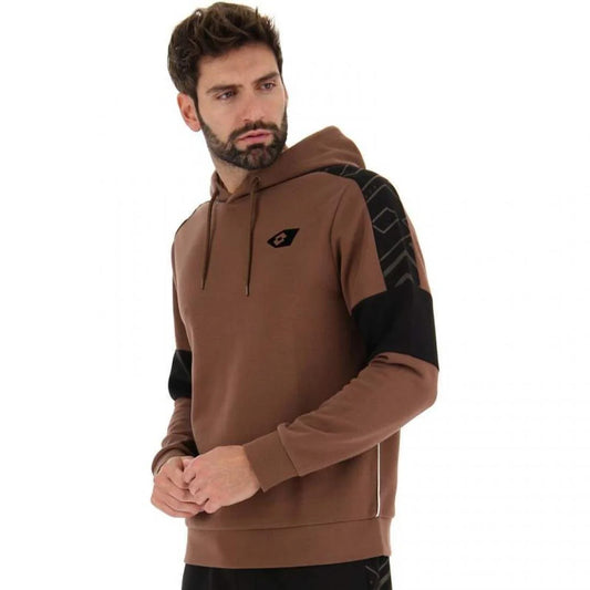 SUDADERA LOTTO ATHLETICA CLASSIC VI MARRON