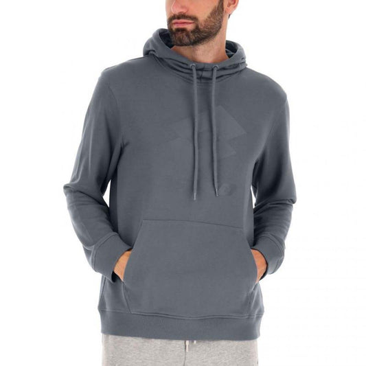 SUDADERA LOTTO SMART IV GRIS SOMBRA