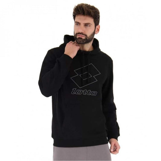 SUDADERA LOTTO SMART IV NEGRO
