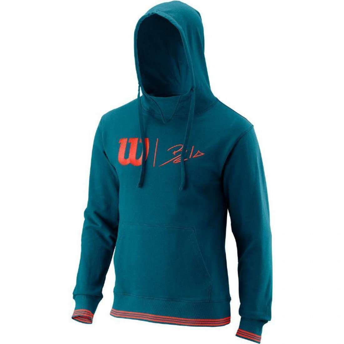 SUDADERA WILSON BELA AZUL CORAL FIESTA