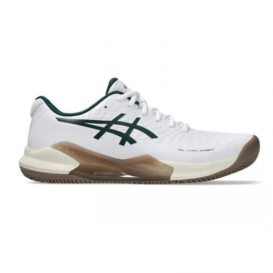 ZAPATILLAS ASICS GEL CHALLENGER 14 CLAY BLANCO VERDE OSCURO
