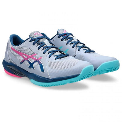 ZAPATILLAS ASICS SOLUCION SWIFT FF 2 PADEL GRIS AZULS MAKO