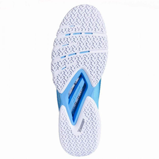 ZAPATILLAS BABOLAT JUAN LEBRON JET PREMURA 2 AZUL CIAN BLANCO