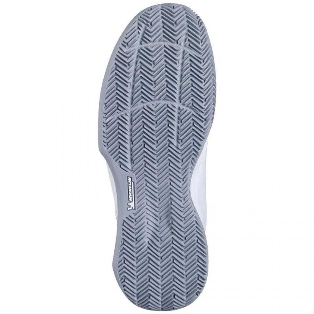 ZAPATILLAS BABOLAT SFX EVO CLAY BLAANCO GRIS MUJER