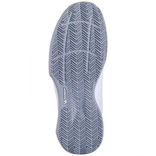 ZAPATILLAS BABOLAT SFX EVO CLAY BLAANCO GRIS MUJER