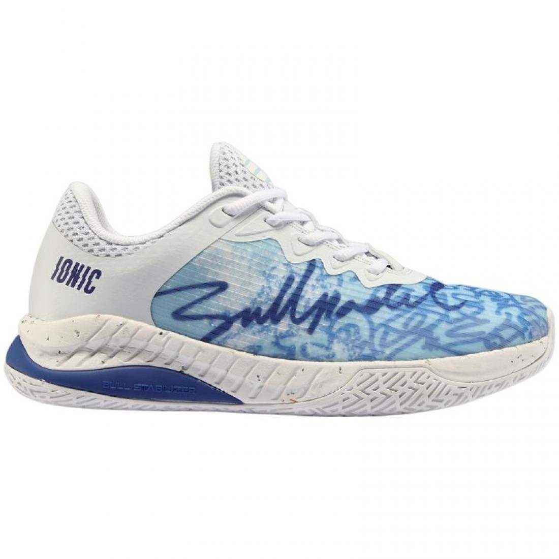 ZAPATILLA BULLPADEL IONIC 24I BLANCO AZUL CELESTE MUJER