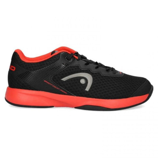 ZAPATILLAS HEAD SPRINT COURT PAADEL NEGRO ROJO