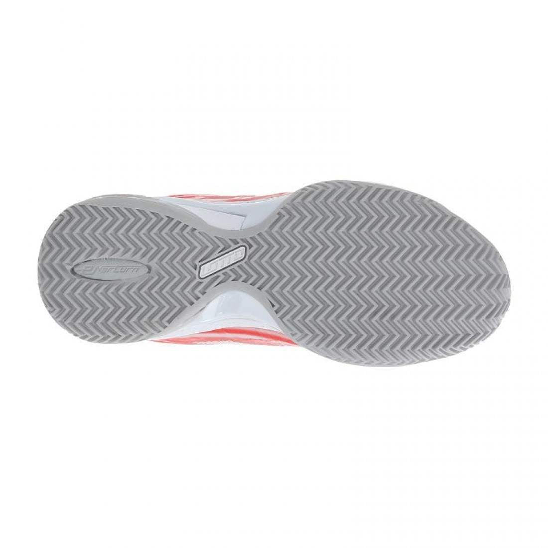 ZAPATILLAS LOTTO MIRAGE 300 ROJO AMAPOLA BLANCO MUJER