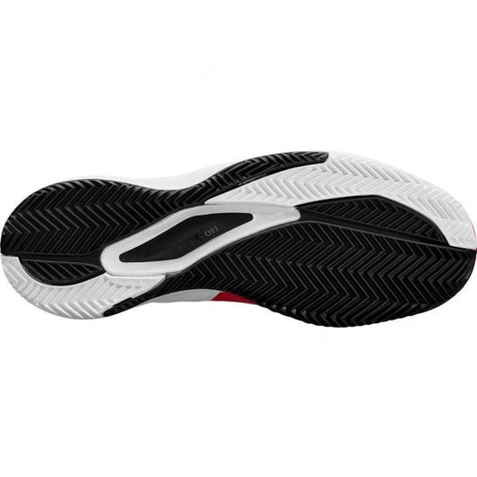 ZAPATILLAS WILSON RUSH PRO ACE CLAY ROJO BLANCO NEGRO